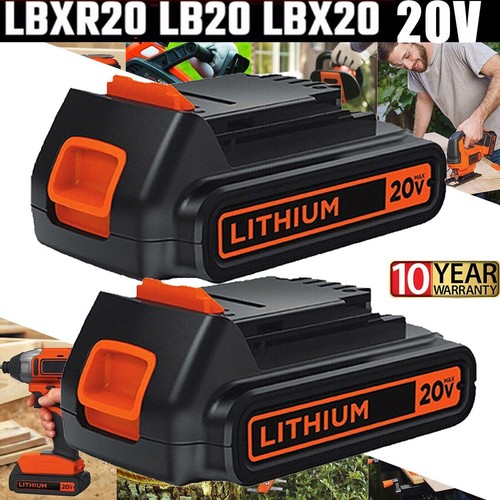 2pack 20v lithium - 2pack, battery
